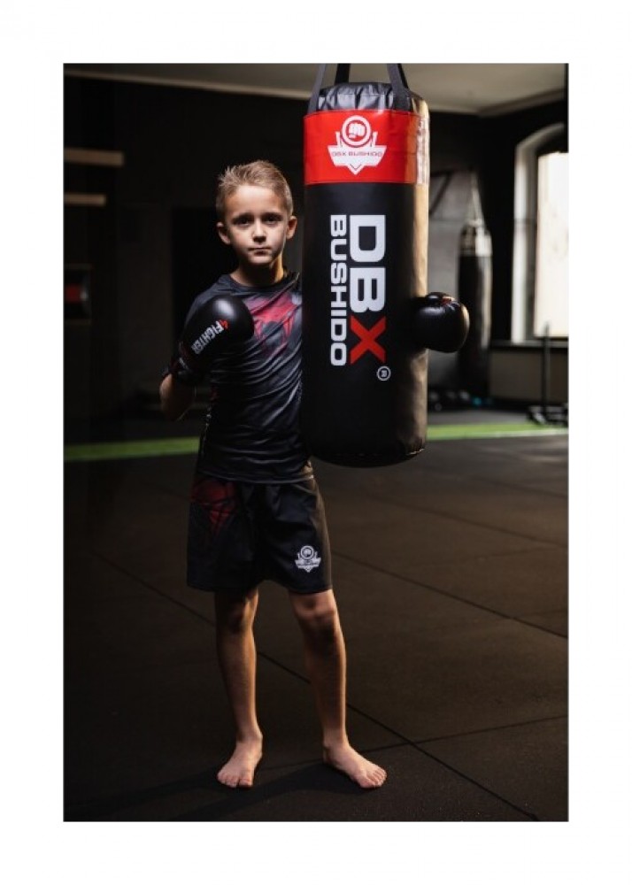 Boxovací pytel DBX Kids80 80cm/30cm 15-20kg pro děti, červený