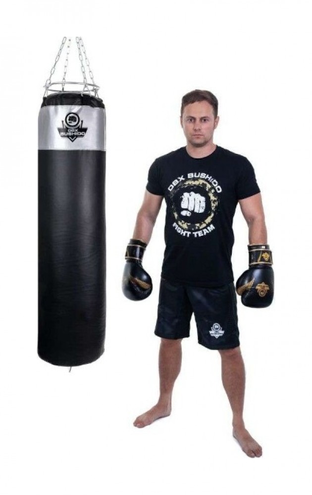 Boxovací pytel DBX SBRX 130/30cm 60kg stříbrný