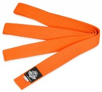 Oranžový pás ke kimonu DBX OBI 