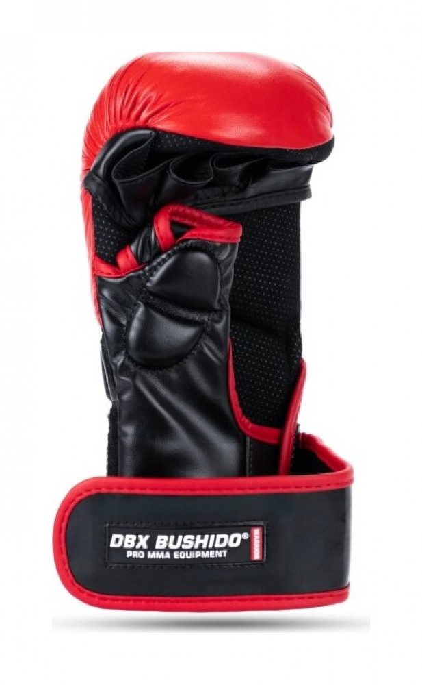 Prémiové MMA rukavice DBX Warrior červené