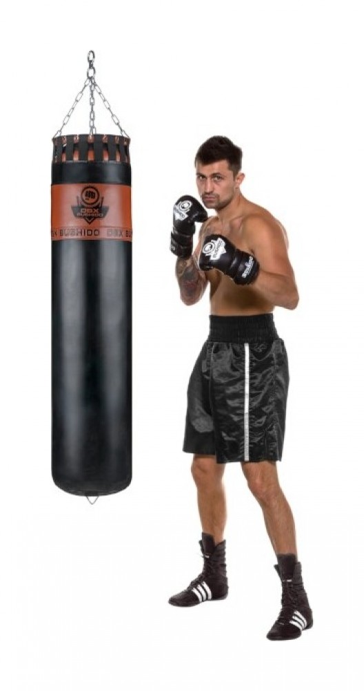 Profesionální kožený boxovací pytel DBX Sovereign 130/35cm 30kg