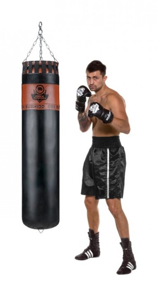 Profesionální kožený boxovací pytel DBX Sovereign 150/45cm 50kg
