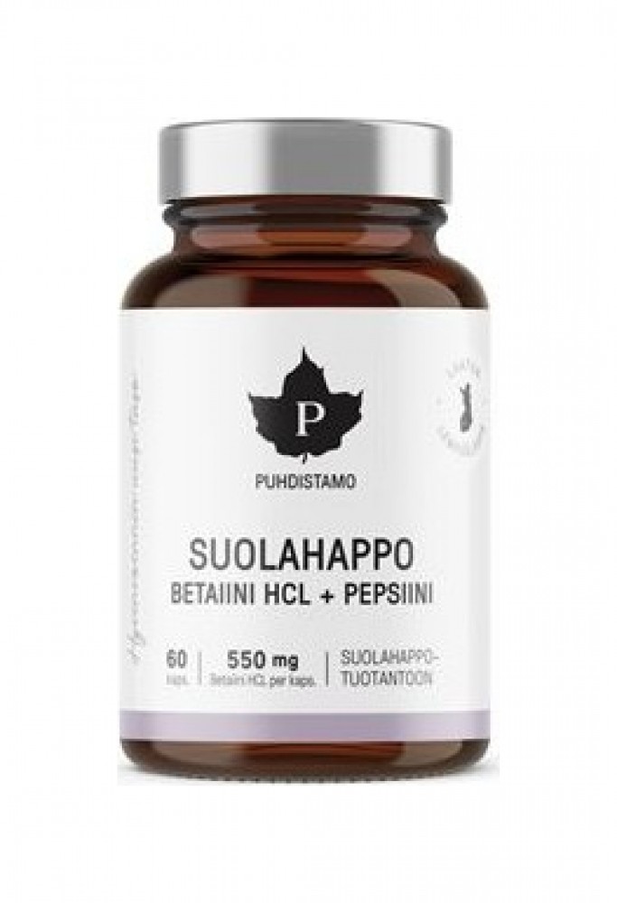 Betain HCL 60 kapslí (Betain HCl + Pepsin) SK