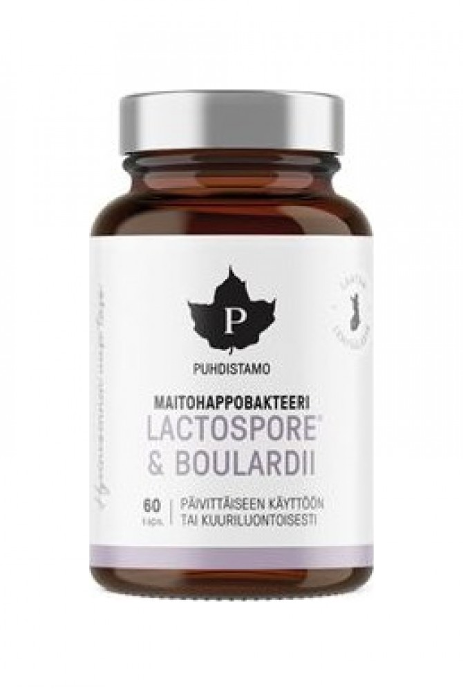 Lactic Acid Bacteria Boulardii 60 kapslí (Probiotika LactoSpore® a Lynside®) SK