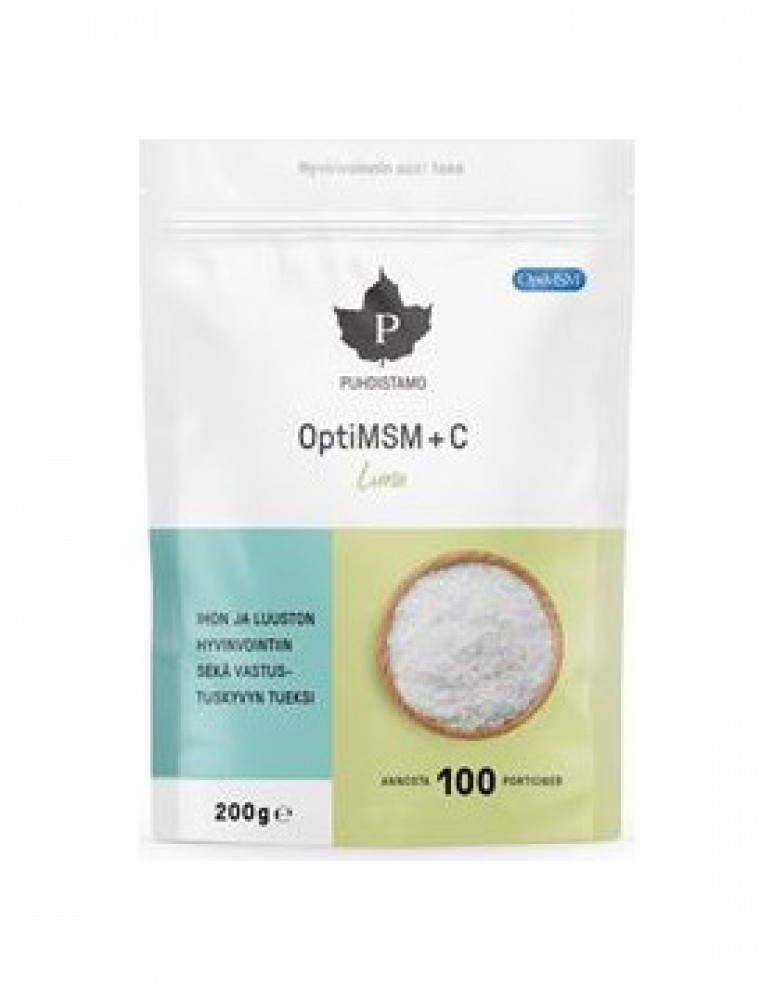 OptiMSM + C 200 g lime