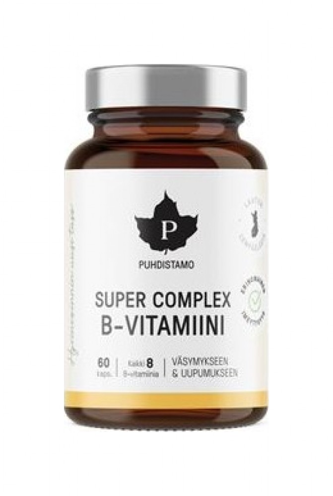 Super Vitamin B Complex 60 kapslí SK