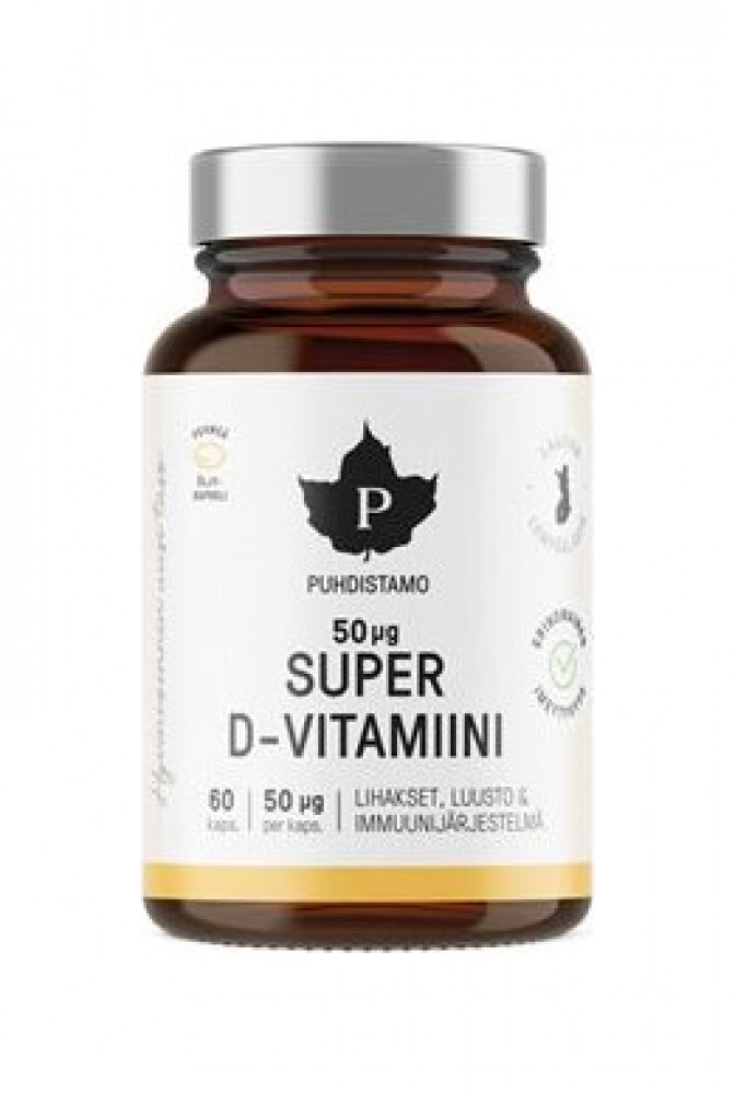 Super Vitamin D 2000IU 60 kapslí