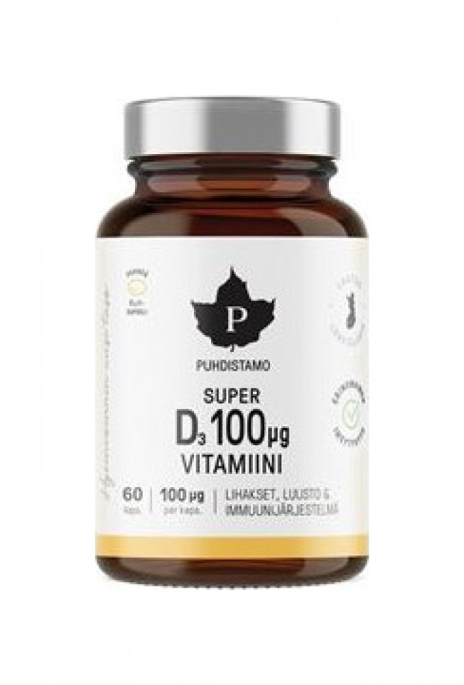 Super Vitamin D 4000IU 60 kapslí SK