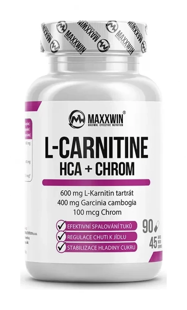 L-CARNITINE + HCA + CHROM 90 kapslí