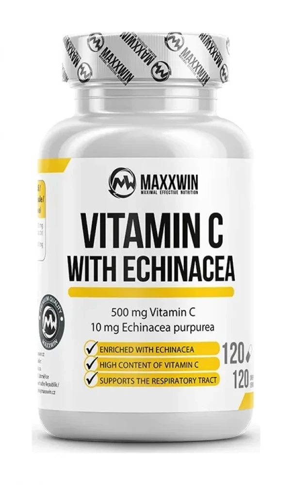VITAMIN C WITH ECHINACEA 120 kapslí