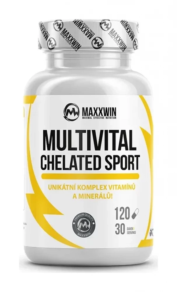 MULTIVITAL CHELATED SPORT 120 kapslí