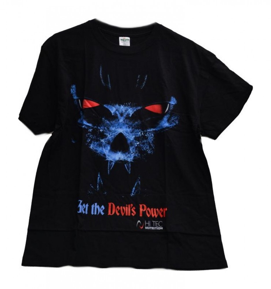 tričko Black devil pánské černé