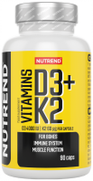 Vitamins D3+K2   90 kapslí 