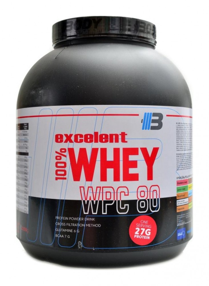 Excelent Delicious 100% whey protein 80 2250g