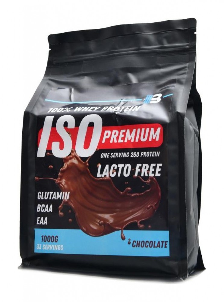 Iso premium lakto free 1000 g čokoláda