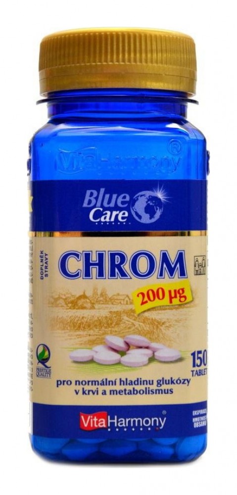 Chrom pikolinát 200 mcg 150 tablet chromium