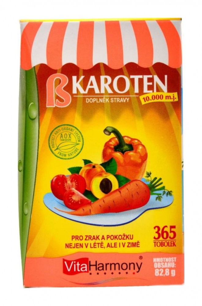 Beta karoten 10.000mj 365 tobolek