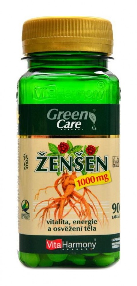Ženšen 1000 mg 90 tablet