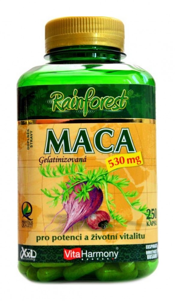 XXL Maca 500 mg economy 250 kapslí
