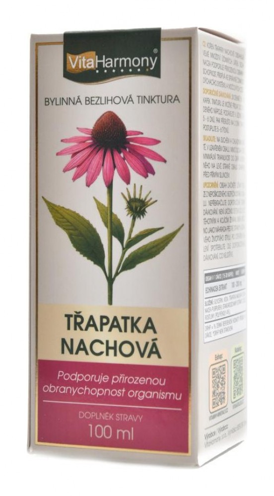 Tinktura Echinacea purpurea 100 ml třapatka nachová