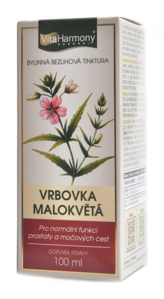 Tinktura Vrbovka malokvětá 100 ml epilobium sp.