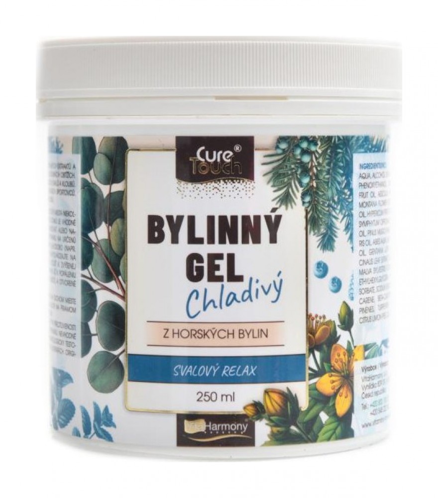 Cure Touch bylinný gel chladivý 250 ml