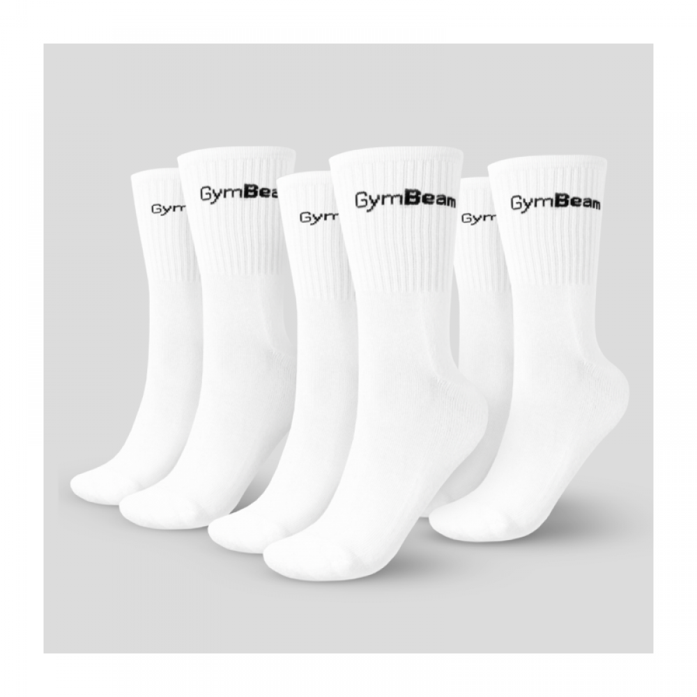 Ponožky 3/4 Socks 3Pack White 