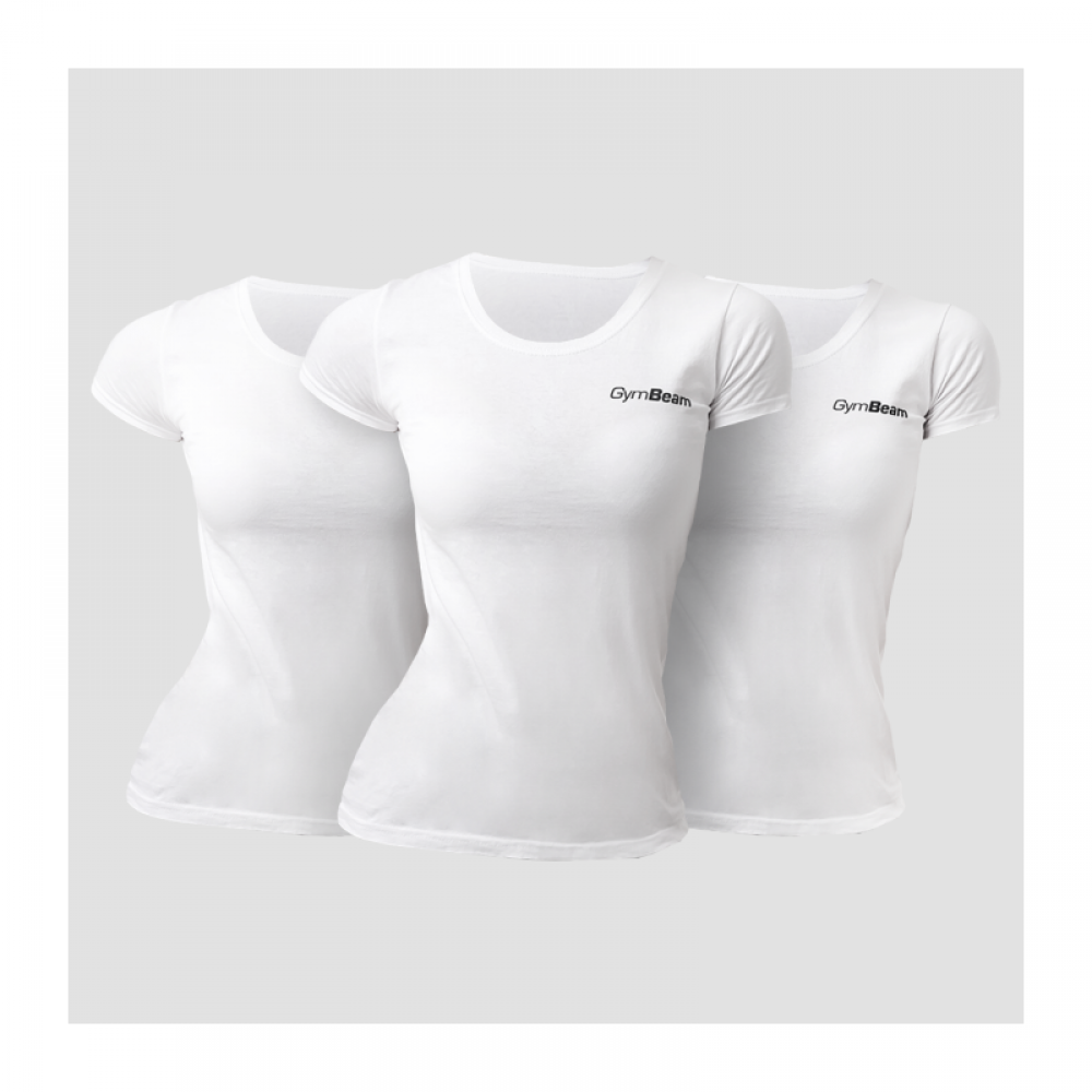 Dámské tričko Basic 3Pack White 