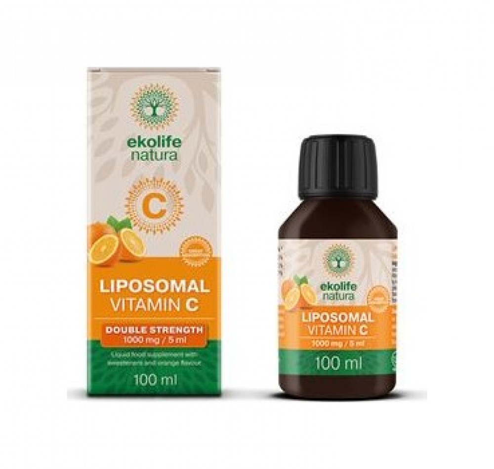 Liposomal Vitamin C 1000mg 100ml pomeranč (Lipozomální vitamín C)