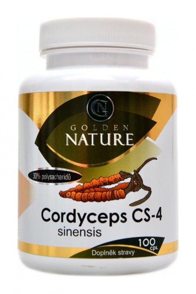 Cordyceps 30% polysacharidů 100 kapslí
