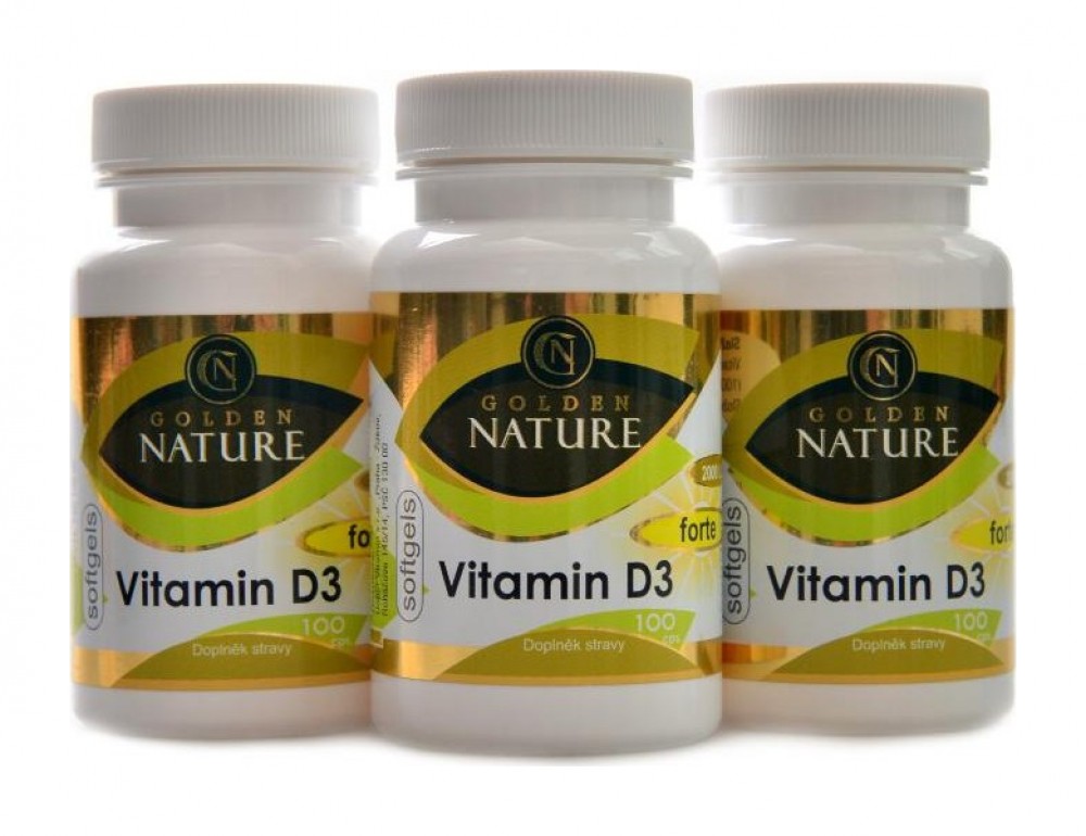 Vitamin D3 2000 I.U. SOFTGELS 300 kapslí