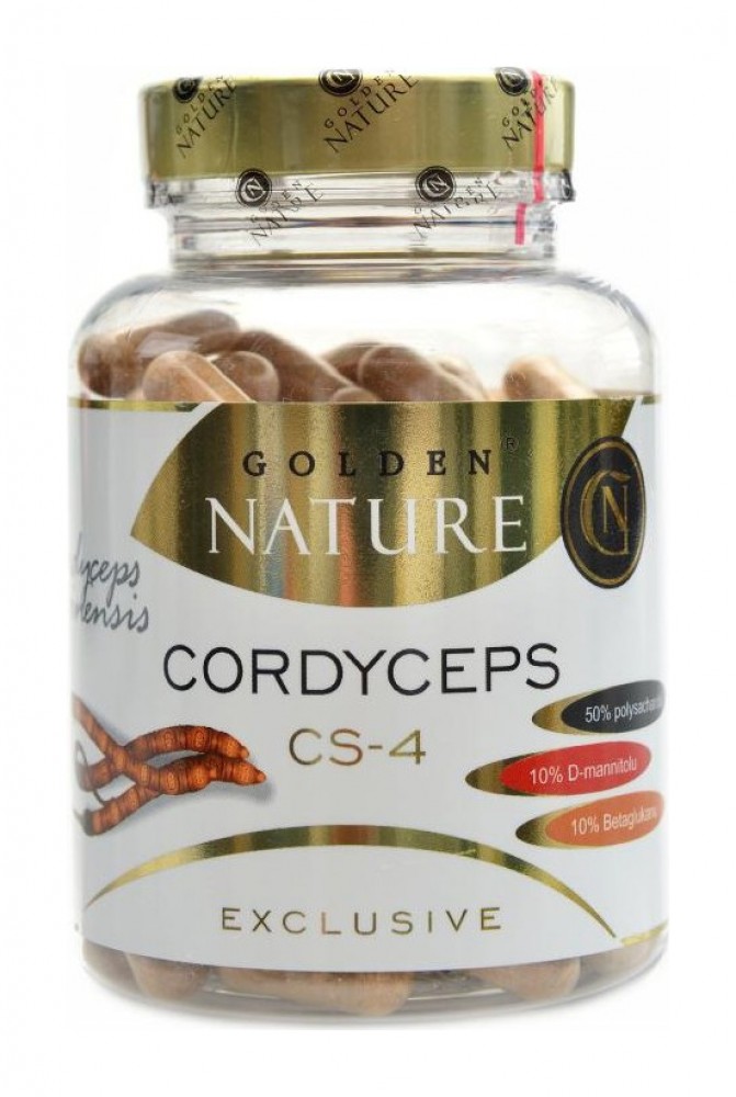 Exclusive Cordyceps sinensis CS-4 50% polysacharidů 100 kapslí