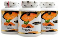 Kurkumin 95% + Piperin 300 kapslí 