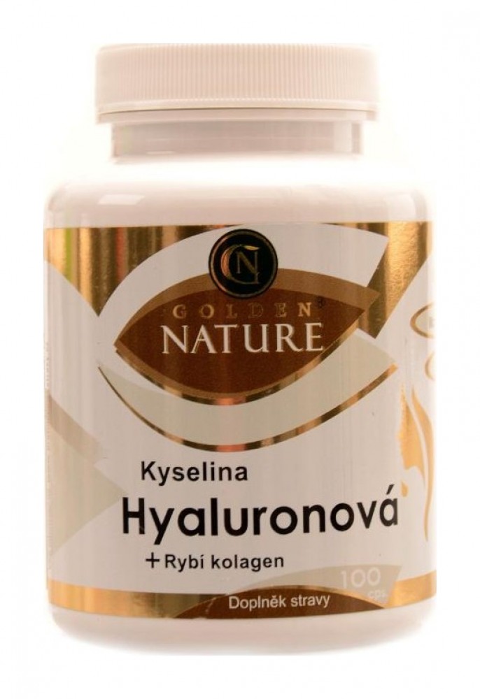 Kys. Hyaluronová + Rybí kolagen + C 100 kapsl