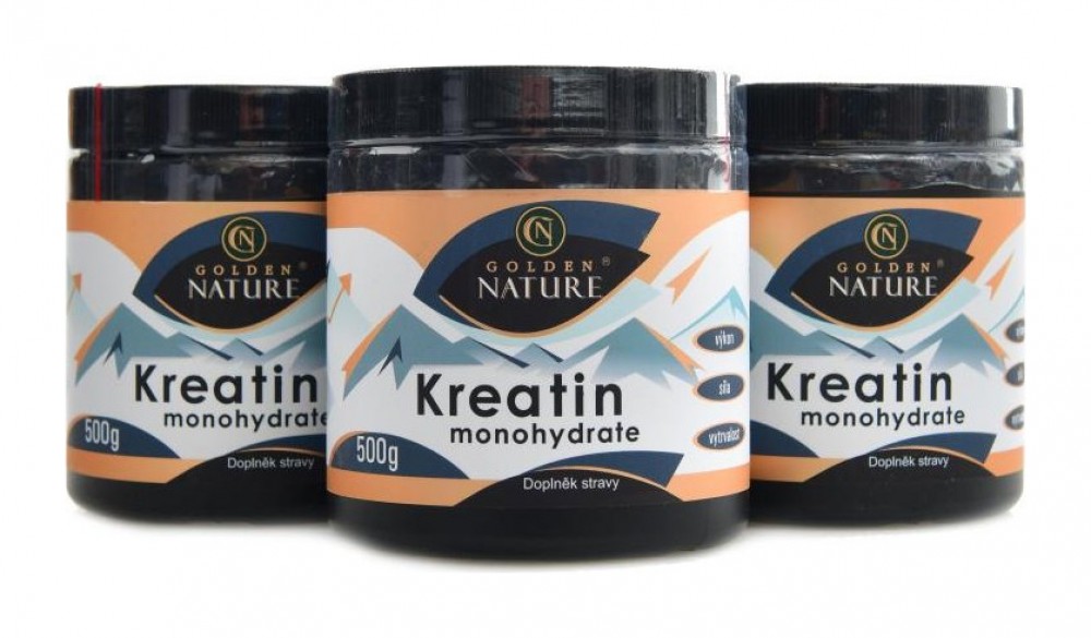 Kreatin monohydrate 3 x 500 g creatine monohydrate