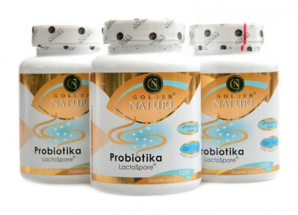 Probiotika+prebiotika+trávící enzymy 300 kapslí