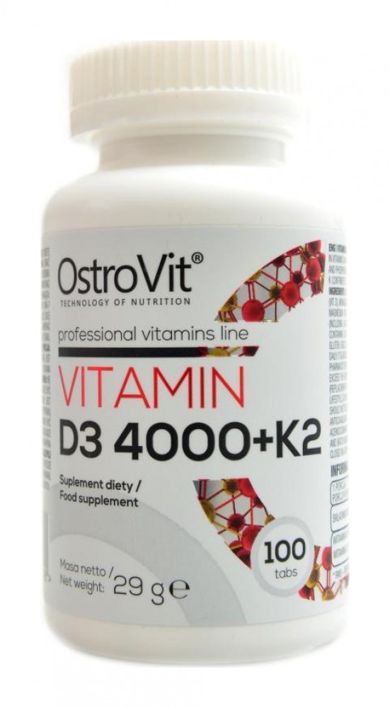 Vitamin D3 4000 IU + K2 100 tablet