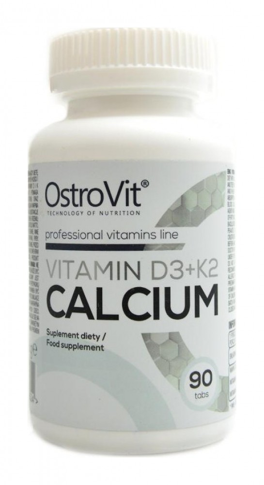 Vitamin D3 + K2 + calcium 90 tablet