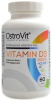 Pharma Vitamin D3 2000 IU + K2  MK-7 + vit C + Zinc 60 kapslí 