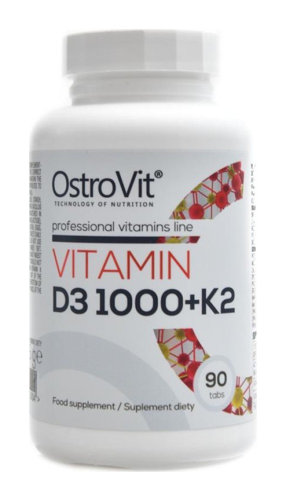 Vitamin D3 1000 IU + K2 90 tablet