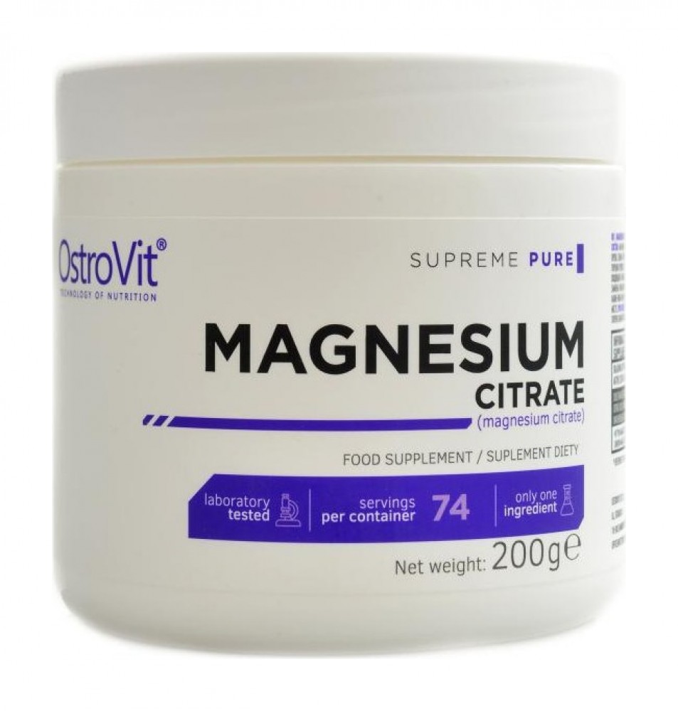 Supreme pure Magnesium citrate 200 g natural