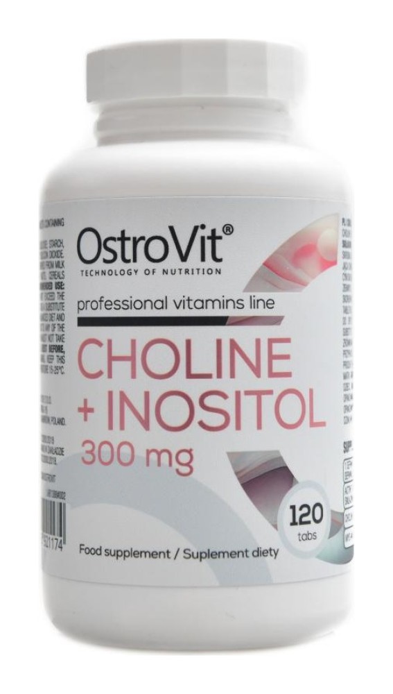 Choline + Inositol 300 mg 120 tablet