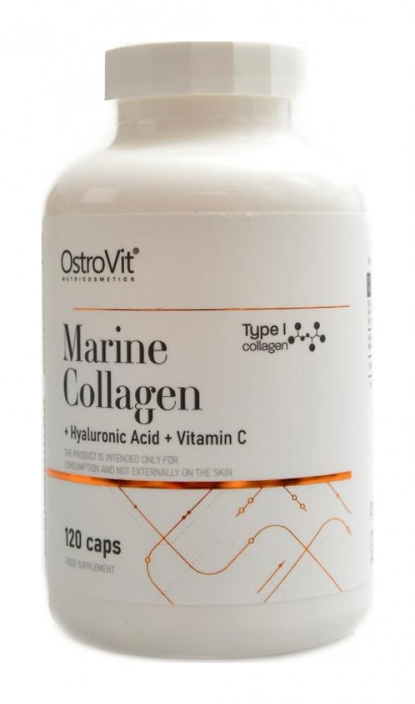 Marine collagen + hyaluronic acid and vitamin C 120 kapslí