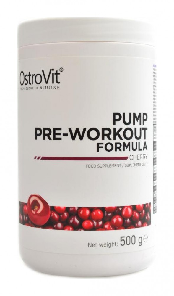 Pump preworkout formula 500 g