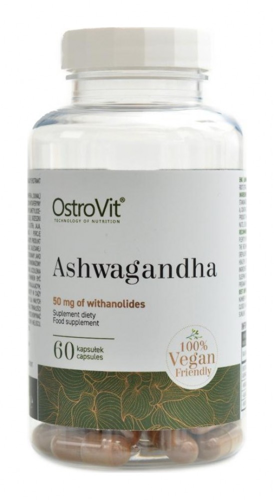 Ashwagandha vege 60 kapslí