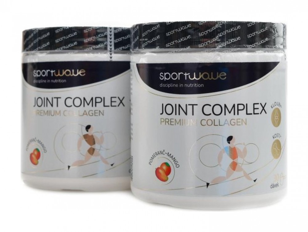 Joint complex premium collagen 2 x 360g pomeranč mango