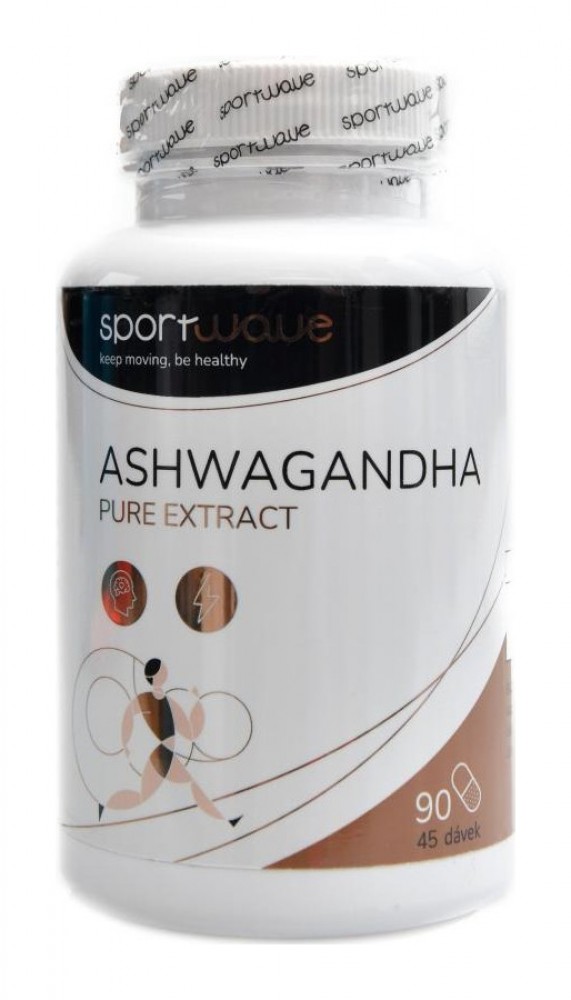 Ashwagandha pure extract 90 kapslí