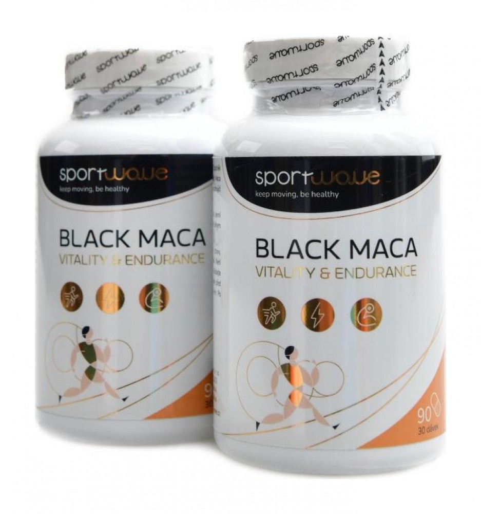 Black maca vitality and endurance 2 x 90 kapslí