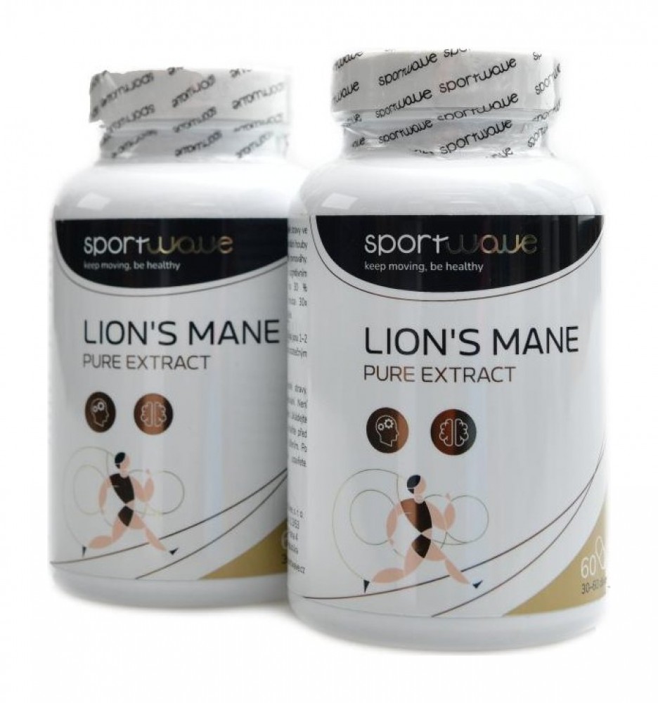 Lions mane pure extract 2 x 60 kapslí