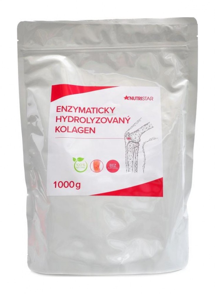 Enzymaticky hydrolyzovaný kolagen 1kg sáček